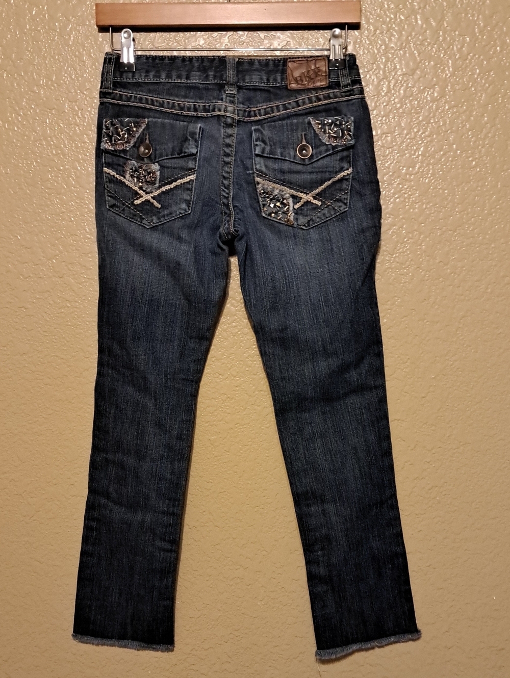 BKE Women's Dark Blue Cropped Ankle Jeans. Size 26 Lexi. - Picture 5 of 13